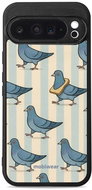 Mobiwear Glossy Glossy case for Google Pixel 9 Pro XL pigeons - Phone Cover