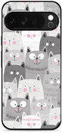 Mobiwear Glossy Glossy case for Google Pixel 10 Pro XL kitty - Phone Cover