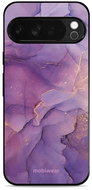 Mobiwear Glossy glossy case for Google Pixel 10 Pro XL purple marble - Phone Cover