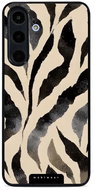Mobiwear Glossy Samsung Galaxy S25 FE zebracsíkok fényes tok - Telefon tok