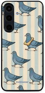 Mobiwear Glossy glossy case for Samsung Galaxy S25 FE pigeons - Phone Cover