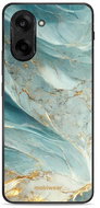 Mobiwear Glossy Glossy case for OnePlus Nord CE5 greenish marble - Phone Cover
