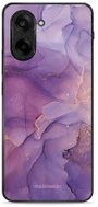 Mobiwear Glossy Glossy case for OnePlus Nord CE5 purple marble - Phone Cover