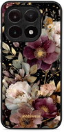 Mobiwear Glossy glossy case for Xiaomi 15T golden flowers - Phone Cover