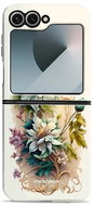 Mobiwear Elite Pro Samsung Galaxy Z Flip 7 FE virágok ellenálló tok - Védőtok