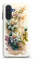 Mobiwear Elite Pro Samsung Galaxy A17 / A17 5G virágok fényes tok - Védőtok