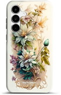 Mobiwear Elite Pro durable case for Samsung Galaxy S25 FE flowers - Protective Case