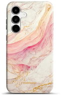 Mobiwear Elite Pro Samsung Galaxy S25 FE rózsaszín márvány ellenálló tok - Védőtok
