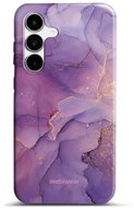 Mobiwear Elite Pro durable case for Samsung Galaxy S25 FE purple marble - Protective Case