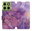 Purple marble