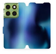 Mobiwear Flip case for Motorola Moto G06 power blue - Phone Case