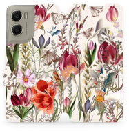 Mobiwear Flip case for Motorola Edge 70 meadow - Phone Case