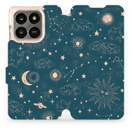 Mobiwear Flip case for Honor X7d / Honor 400 Smart 5G - space - Phone Case