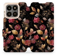Mobiwear Flip case for Honor X7d / Honor 400 Smart 5G - golden leaves - Phone Case