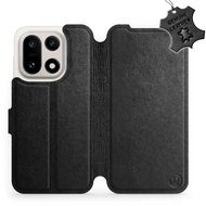 Mobiwear Leather flip case for OnePlus 15 black - Phone Case