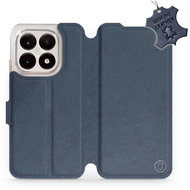 Mobiwear Leather flip case for Xiaomi 15T blue - Phone Case