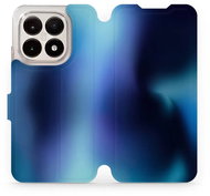Mobiwear Flip case for Xiaomi 15T blue - Phone Case