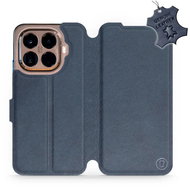 Mobiwear Leather flip case for Xiaomi 15T Pro blue - Phone Case