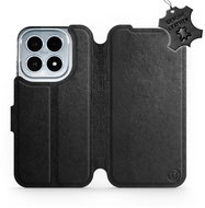 Mobiwear Kožené flip pouzdro pro Xiaomi 17 černé - Pouzdro na mobil