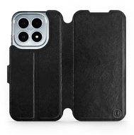 Mobiwear Flip case for Xiaomi 17 black and grey - Phone Case