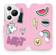 Mobiwear flip book for Huawei Pura 70 - M129S - Phone Case