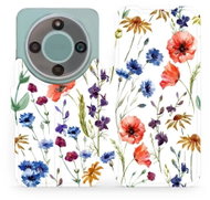 Mobiwear Flip pouzdro pro Honor Magic8 Lite - MP04S kvítí - Phone Case