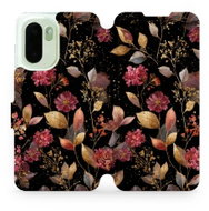 Mobiwear Flip pouzdro pro OnePlus 15R - V171S zlatavé lístky - Phone Case