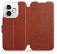 Mobiwear Flip pouzdro pro Honor 600 Lite - hnědé - Phone Case