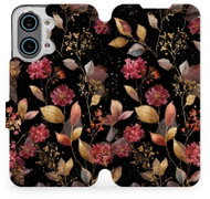 Mobiwear Flip pouzdro pro Xiaomi POCO X8 Pro Max - V171S zlatavé lístky - Phone Case