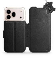 Mobiwear Kožené flip pouzdro pro Honor 600 Pro - černé - Phone Case