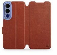 Mobiwear Flip pouzdro pro Vivo V70 FE - hnědé - Phone Case