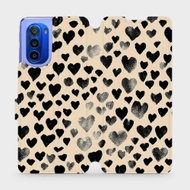 Mobiwear Motorola Moto G51 5G flip tok - VA51S - Mobiltelefon tok