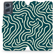 Mobiwear flip book for Motorola Moto E22 / E22i - VA61S - Phone Case