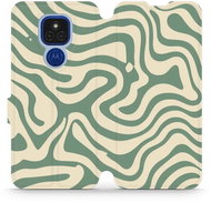 Mobiwear flip knížkové pro Motorola Moto E7 Plus - VA57S - Phone Case