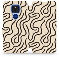 Mobiwear flip knížkové pro Motorola Moto E7 Plus - VA60S - Phone Case