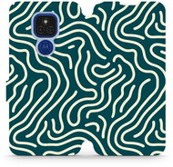Mobiwear flip knížkové pro Motorola Moto E7 Plus - VA61S - Phone Case