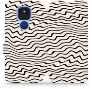 Mobiwear flip knížkové pro Motorola Moto E7 Plus - VA62S - Phone Case