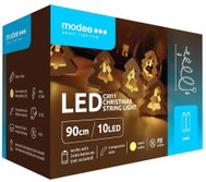 Modee Lighting LED dekorace C3011 10 LED 90 cm stromeček 2 × AA baterie - Christmas Lights