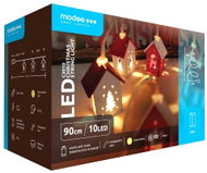 Modee Lighting LED dekorace C3010 10 LED 90 cm domeček 2 × AA baterie - Christmas Lights