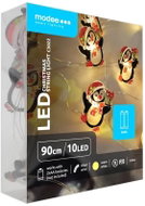 Modee Lighting LED dekorace C3022 10 LED 90 cm tučňák 2 × AA baterie - Christmas Lights