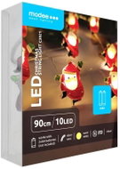 Modee Lighting LED dekorace C3021 10 LED 90 cm mikuláš 2 × AA baterie - Christmas Lights