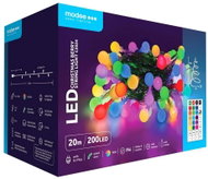 Modee Lighting LED vánoční řetěz C2024 200 LED 20m RGB bobule + dálkové - Christmas Lights