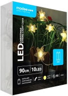 Modee Lighting LED dekorace C3019 10 LED 90 cm vločky 2 × AA baterie - Christmas Lights