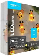 Modee Lighting LED dekorace C3023 10 LED 90 cm sobík 2 × AA baterie - Christmas Lights