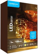 Modee Lighting LED vánoční řetěz C1011 100 LED 5m 3 × AA teplá bílá - Christmas Lights