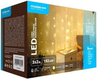 Modee Lighting LED závěs C3002 192 LED 3 × 2m teplá bílá - Christmas Lights