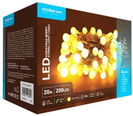Modee Lighting LED vánoční řetěz C20092 200 LED 20m teplá bílá bobule - Christmas Lights