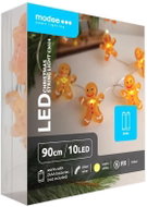 Modee Lighting LED dekorace C3024 10 LED 90 cm perník 2 × AA baterie - Christmas Lights