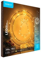 Modee Lighting LED dekorace C3008 48LED kruh zvoneček 3 × AA baterie - Christmas Lights