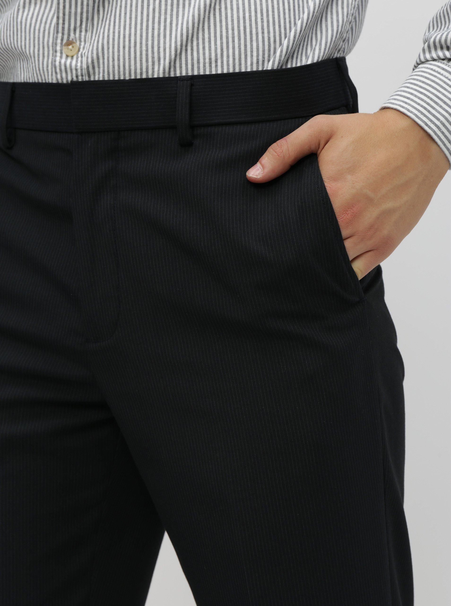 Burton Slim Fit Charcoal Pocket Detail Smart Trousers for Men | Lyst UK